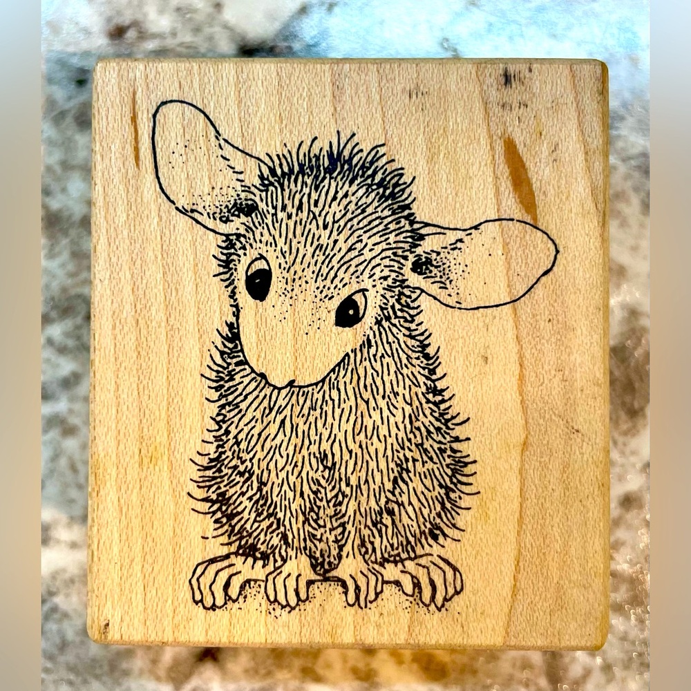 Vintage "House Mouse" stamp #114